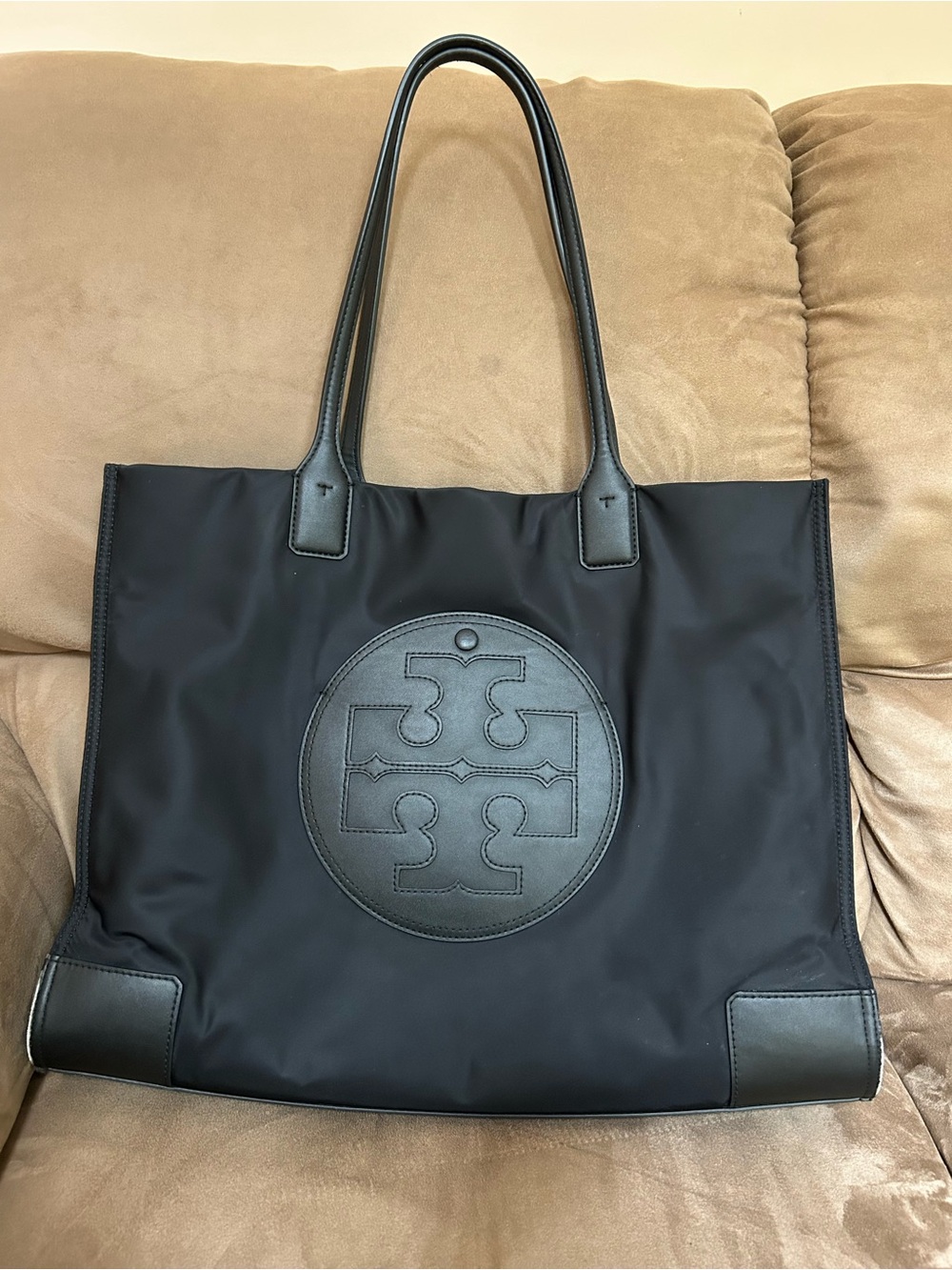 Tory Burch Ella large tote - black